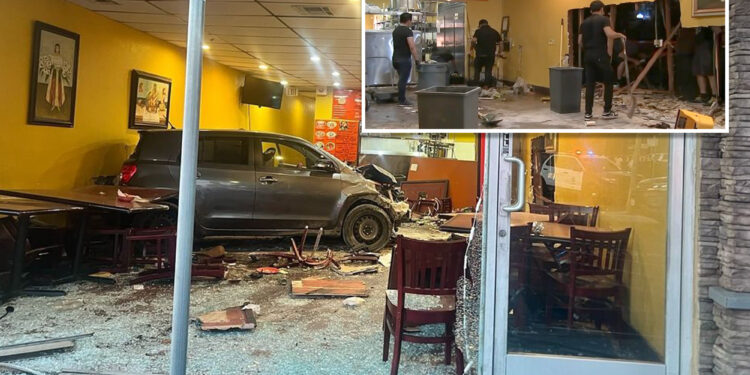 Former California taco restaurant employee arrested for allegedly ramming car into eatery multiple times