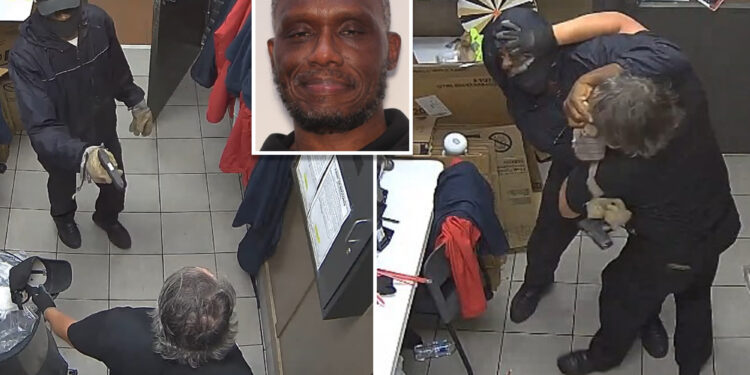 Georgia Chick-fil-A delivery driver fights off masked, gun-wielding robber in dramatic video