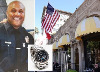 LA cop-turned-killer Christopher Dorner's handgun found during investigation of $1M Patek Philippe watch robbery in Beverly Hills