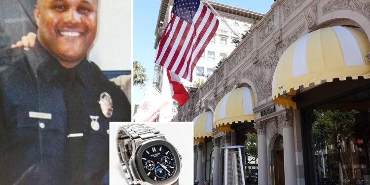 LA cop-turned-killer Christopher Dorner's handgun found during investigation of $1M Patek Philippe watch robbery in Beverly Hills