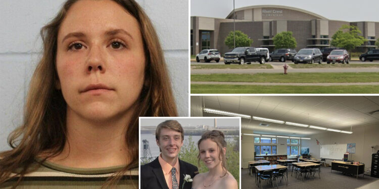Madison Bergmann, charged with 'making out' with student, faces more counts