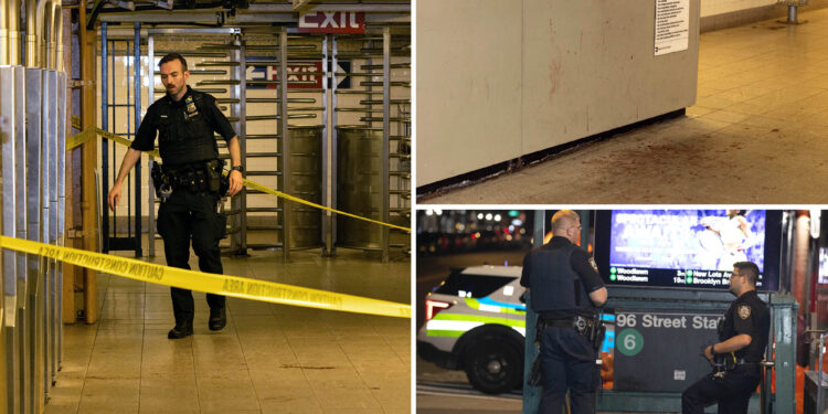 Menace stabs NYC straphanger in neck after picking a fight