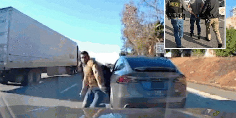 Serial California Tesla road rage driver Nathaniel Radimak released from prison — less than a year into 5-year sentence