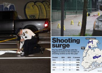 Shooting victims rise in some historically troubled NYPD precincts