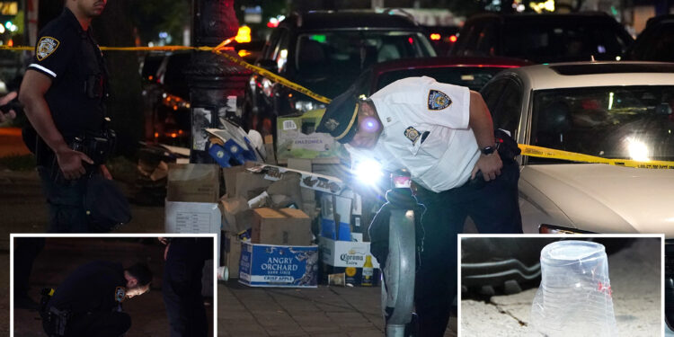 Smoke shop worker grazed by stray bullet; man shot in NYC: cops