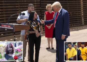 Trump meets with Jocelyn Nungaray's family as migrant murder suspect whines he won't get fair shake