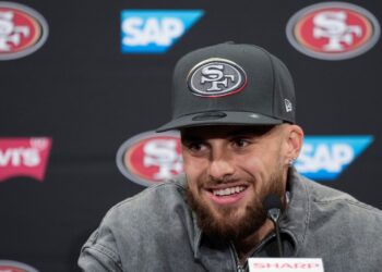 Ricky Pearsall was released from the hospital Sunday, the team announced.