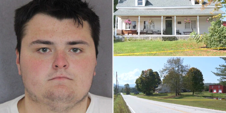 Brian Crossman Jr., son of victim in Vermont triple homicide, charged with murder
