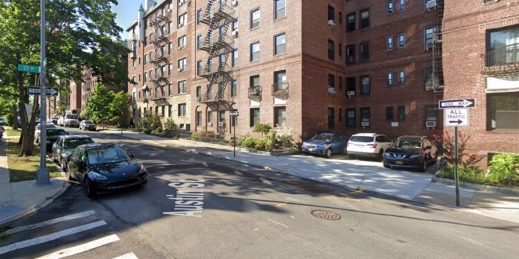 Michael Magill, 51, bashed a 72-year-old man in the head with a baseball bat during a clash over a parking spot at the corner of Austin Street and 77th Avenue in Forest Hills, cops said.