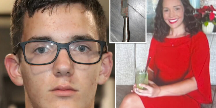 Collin Griffith, 17, stabs mom Catherine to death in Fla. one year after killing father: police