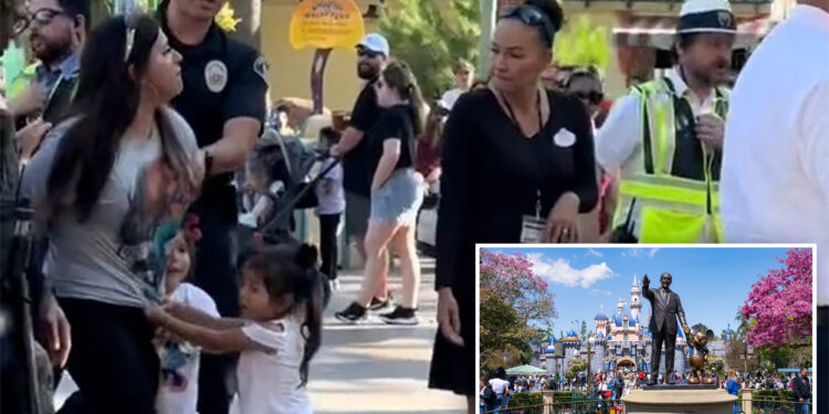Disneyland mom Jessenia Diaz seen in viral TikTok being arrested next to sobbing kids breaks silence