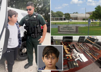 Florida boy, 11, had school shooting 'kill list' and arsenal, sheriff says