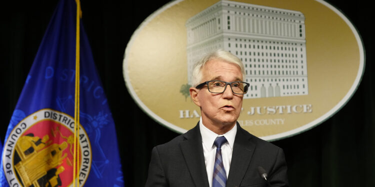 George Gascon, LA's woke DA, deserves to lose re-election for enabling rampant crime