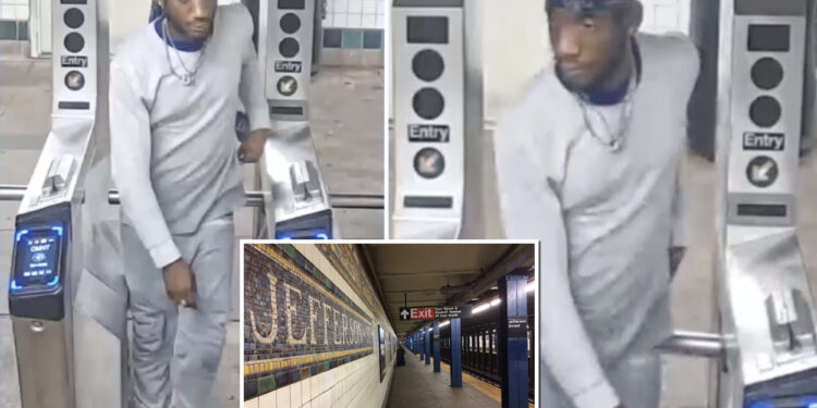 Maniac senselessly shoves woman, 62, onto NYC subway tracks after demanding a lighter: cops