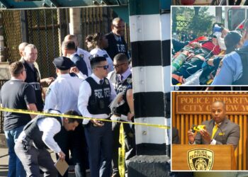 NYPD cops told deranged suspect to drop knife 38 times before 'friendly fire' subway shooting: officials