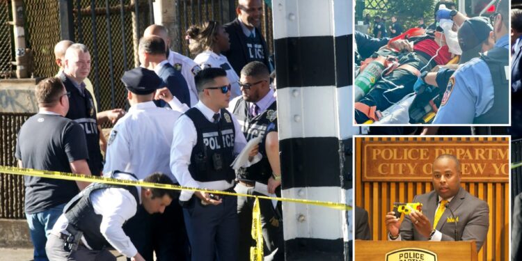 NYPD cops told deranged suspect to drop knife 38 times before 'friendly fire' subway shooting: officials