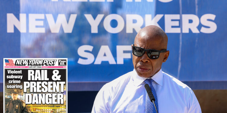 Violent crime up in bustling NYC tourist hub -- no matter how Mayor Adams spins it