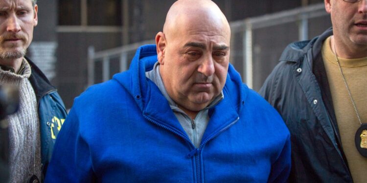 Bonanno crime-family member John Ragano, 62, forced a loan-sharking victim to strip naked to see if he was wearing a wire, according to prosecutors.