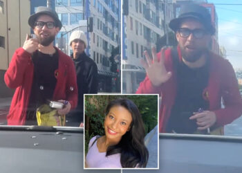 Catcalling bozos trap terrified woman in Waymo taxi to ask for her number: video