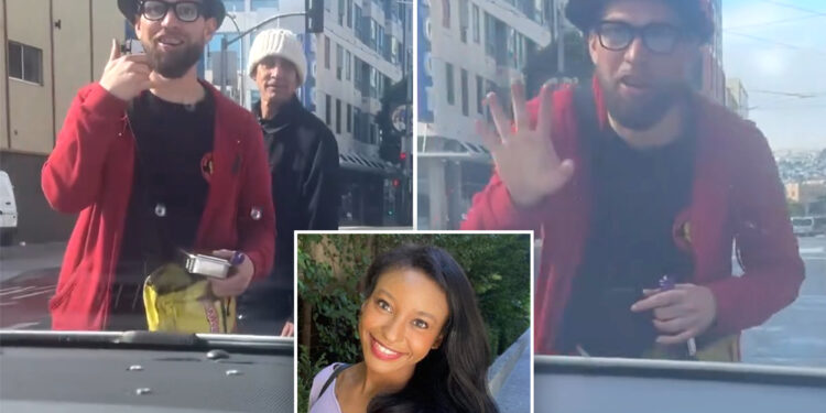 Catcalling bozos trap terrified woman in Waymo taxi to ask for her number: video