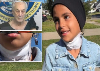 Deranged old man slits throat of 7-year-old girl playing in park