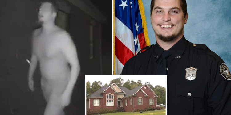 Disturbing video shows off-duty Atlanta cop Aubree Horton in a panic outside neighbor’s home before he's fatally shot: 'Kill me!'