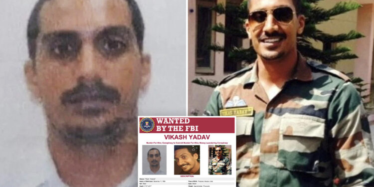 Indian gov't employee charged in foiled NYC murder-for-hire plot