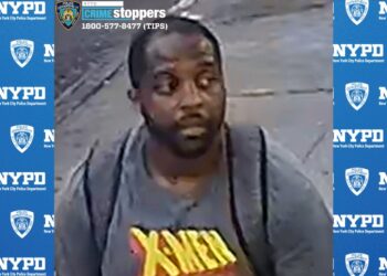 The attacker hit the victim in the back with a metal object at East 14th Street and First Avenue, cops said.