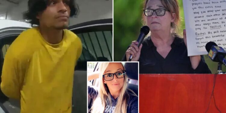 Rachel Morin's mom comes face-to-face with illegal immigrant murder suspect Victor Antonio Martinez-Hernandez