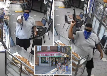 Rifle-wielding thief terrorizes NYC bakery in stickup fail