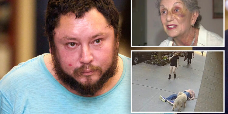 Sicko who randomly socked 81-year-old woman on NYC was out on bail for exposing himself: prosecutors