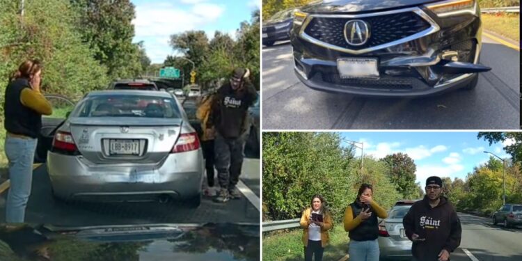 Viral staged accident in NYC probed by NYPD — as experts warn fraud crash cases are on the rise