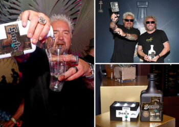 24K bottles of Santo Tequila, brand of Hagar and Fieri, hijacked