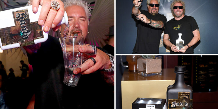 24K bottles of Santo Tequila, brand of Hagar and Fieri, hijacked