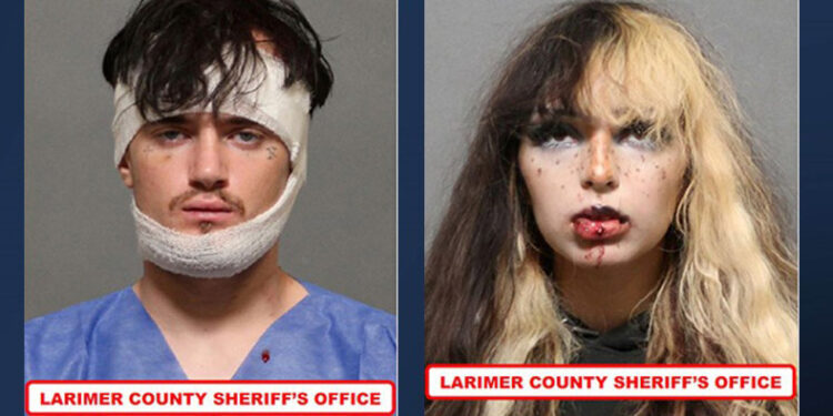 Michael Howell-McGlynn and Kristine Elisabeth Romero, both 19, were charged in the fiery car chase Thursday