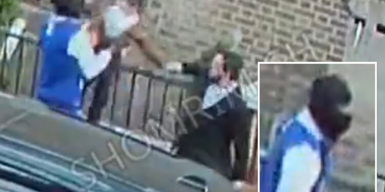 Masked maniac caught on video trying to abduct Jewish boy is arrested