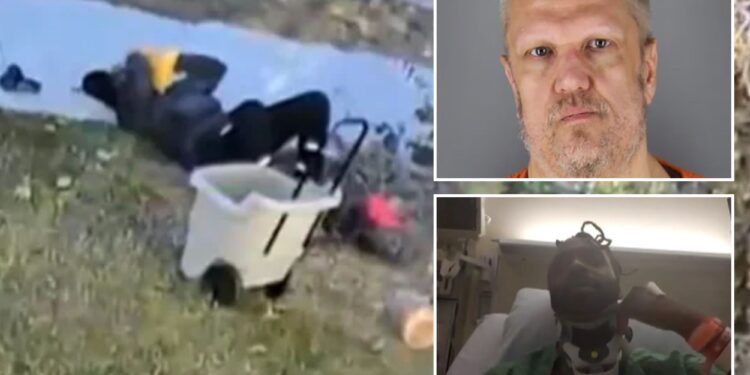 Minnesota man Davis Moturi allegedly shot in neck while doing yard work by neighbor amid year-long dispute