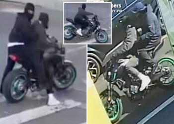 Motorcycle-riding, gun-toting pair steals jewelry worth more than $25K in string of NYC heists: cops