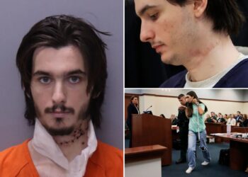 Spencer Pearson shows scars from Madison Schemitz stabbing as he's sentenced to life