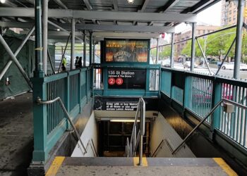 The 135th Street station is a station on the IRT Lenox Avenue Line of the New York City Subway.
