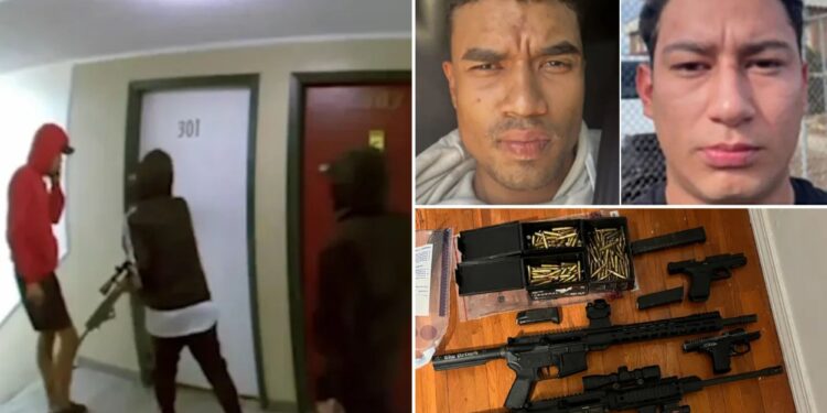 Tren de Aragua gangbangers tied to wild Colorado apartment takeover arrested in major NYC drug, gun bust: sources