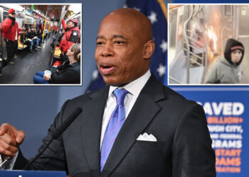 Adams claims subway violence -- including horrific arson attack -- 'overshadowed' NYC's 2024 success on transit crime