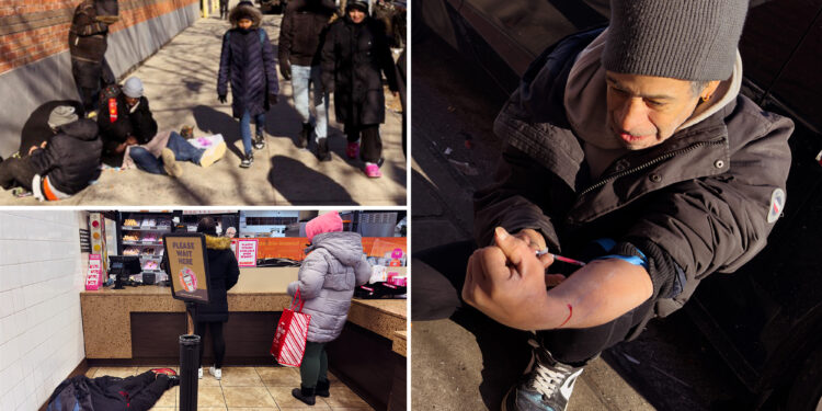Bronx's 'The Hub' is drug-riddled business as usual after Post exposes junkie wasteland