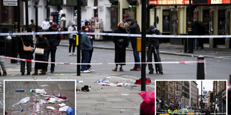 Driver jumps sidewalk, plows into crowd in London Christmas horror
