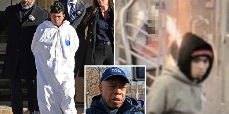 Exclusive | Eric Adams pushes feds to charge migrant who torched woman to death on NYC subway -