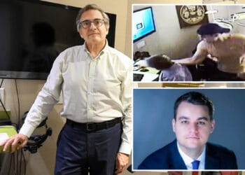 Finance expert, son of Florida judge accused of sucker-punching NYC eye doc, 2 health-care staffers in NJ