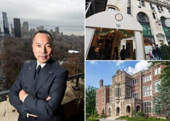 Guo Wengui's NYC and NJ homes now available for sale