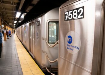 Two men in their 20s were stabbed on a southbound 7 train early Sunday morning.