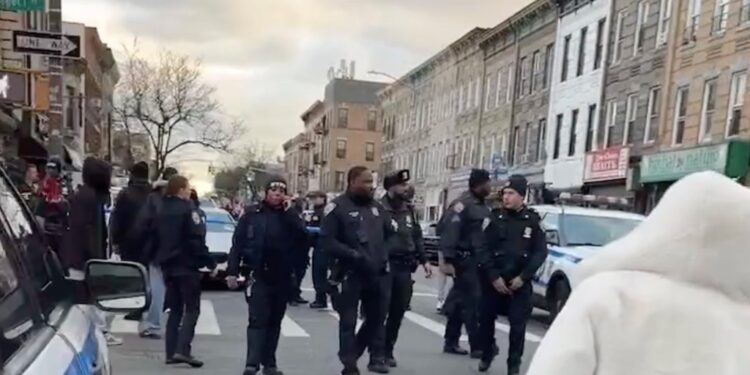 The reputed gangbanger eyed in two murders was shot, leaving him clinging to life.