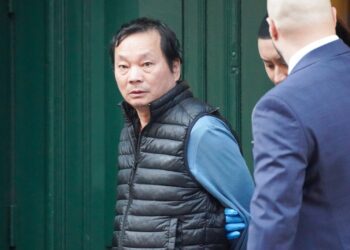 Photo of suspect Shichun Lin